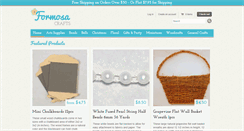 Desktop Screenshot of formosacrafts.com